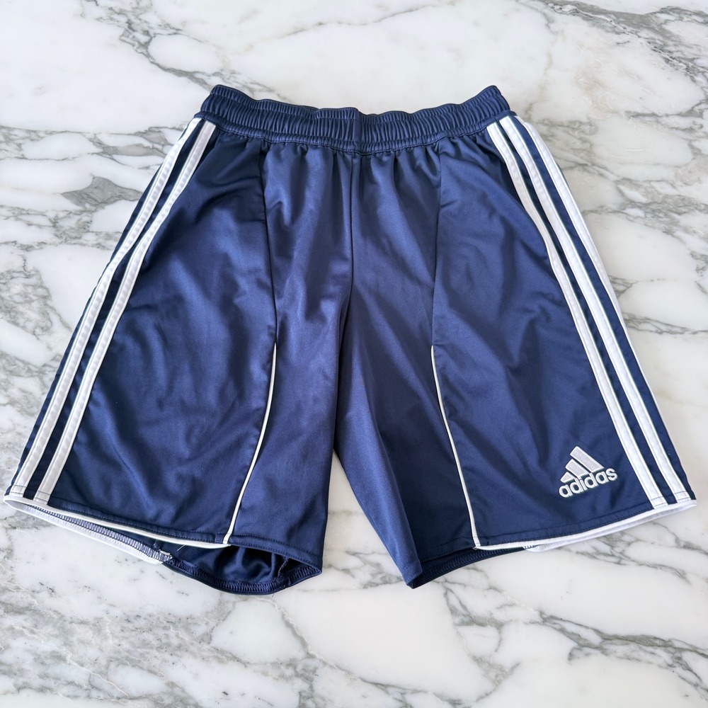 Adidas Mens Navy Blue Formotion Climacool Athletic Soccer Shorts Size Medium